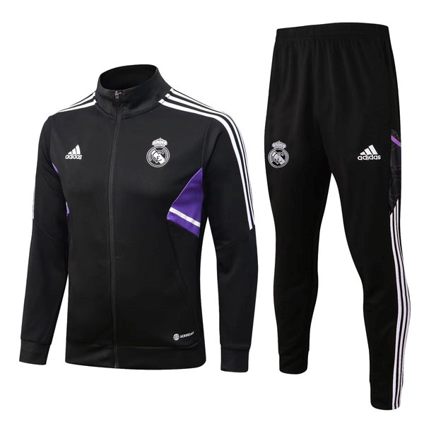 Trainingsanzug Real Madrid 2023 Schwarz